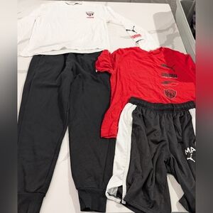 Puma Mens Bundle L/XL Black/White/Red